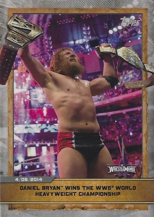 Wrestlemania XXX – Daniel Bryan Wins the WWE World Heavyweight Championship