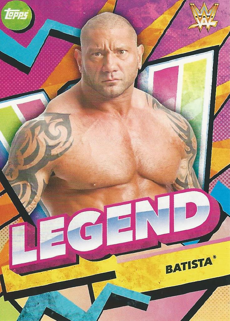 Topps WWE Superstars 2021 Batista #140