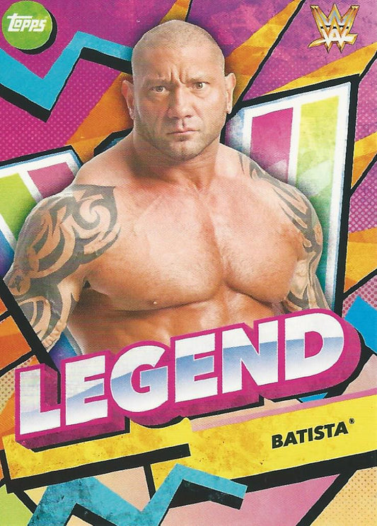 Topps WWE Superstars 2021 Batista #140