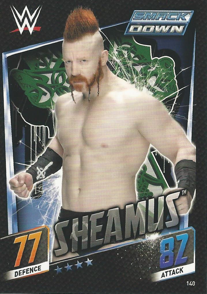 WWE Topps Slam Attax 2015 Then Now Forever Sheamus #140