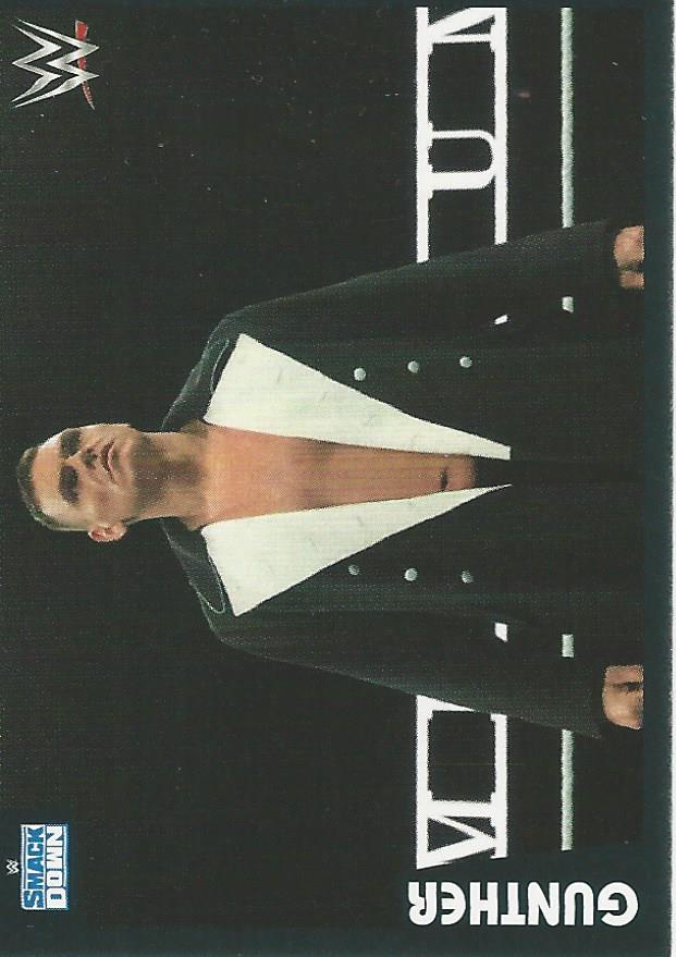 WWE Panini 2022 Sticker Collection Gunther #140