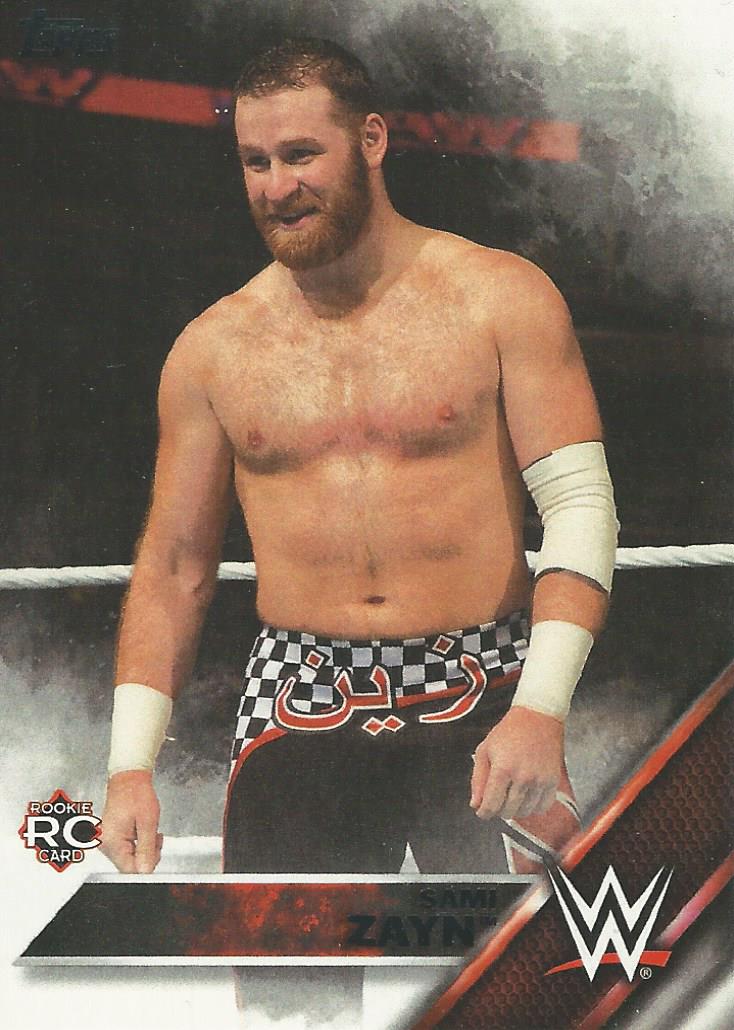 WWE Topps Then Now Forever 2016 Sami Zayn #140