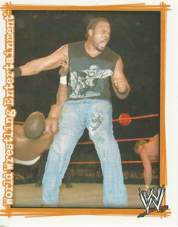 WWE Topps Superstars Uncovered 2007 Sticker Shad #140