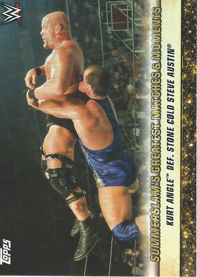 WWE Topps Summerslam 2019 Kurt Angle GM-20 trading card PW Catalog