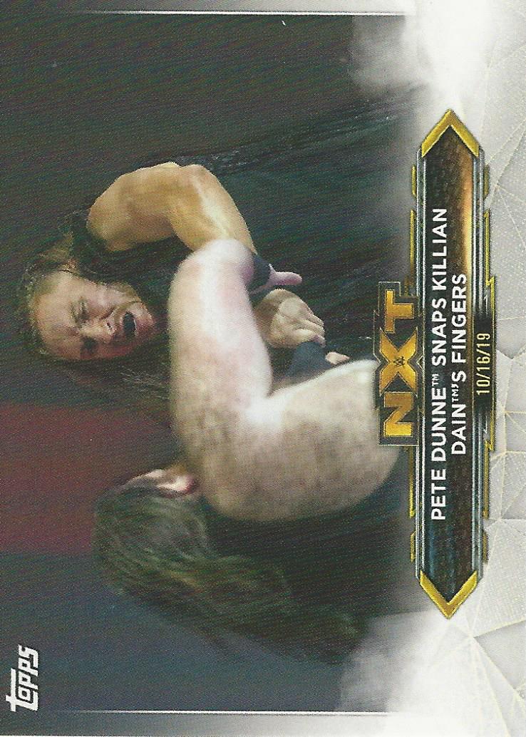WWE Topps NXT 2020 Pete Dunne #40