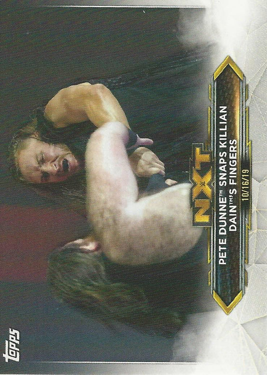 WWE Topps NXT 2020 Pete Dunne #40