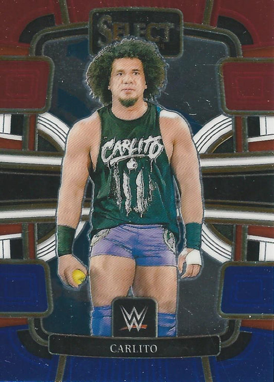 WWE Panini Select 2024 Blue/Silver/Red Carlito #10