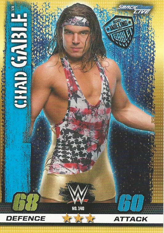 WWE Topps Slam Attax 10th Edition 2017 Chad Gable #140