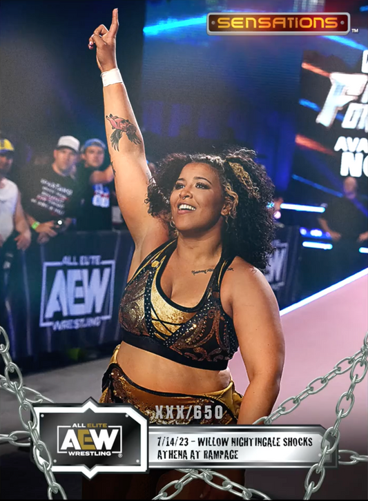 7/14/23 – Willow Nightingale – Willow Nightingale Shocks Athena at Rampage