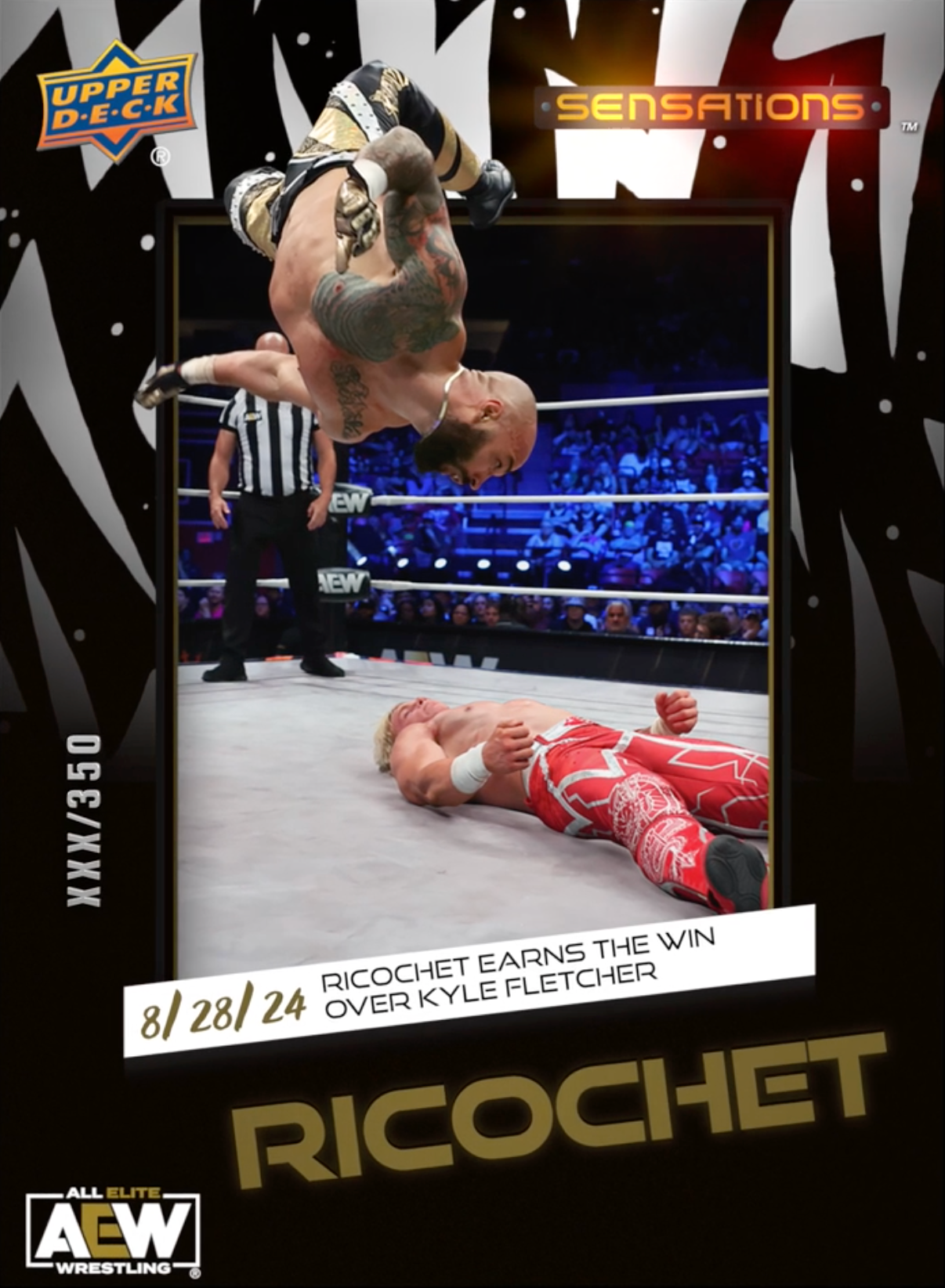 8/28/24 – Ricochet – Ricochet Earns the Win Over Kyle Fletcher