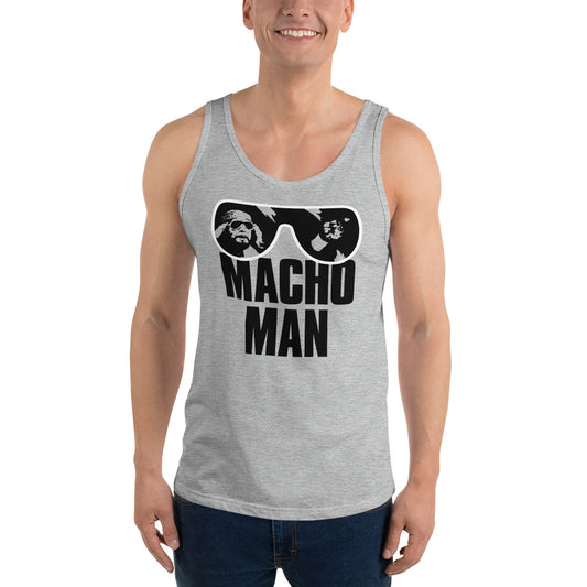 "Macho Man" Randy Savage "Sunglasses" Unisex Tank Top Tank Top PW Catalog
