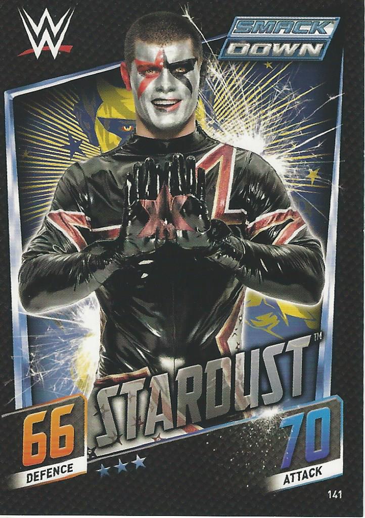 WWE Topps Slam Attax 2015 Then Now Forever Stardust #141