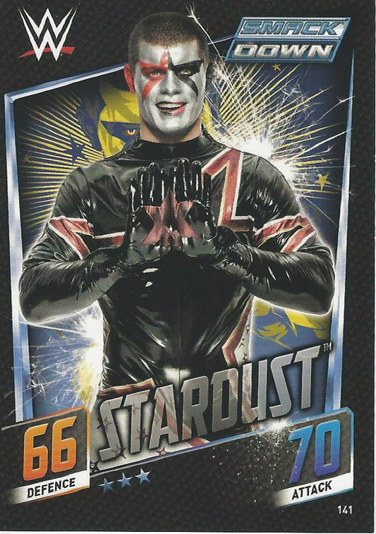 WWE Topps Slam Attax 2015 Then Now Forever Stardust #141
