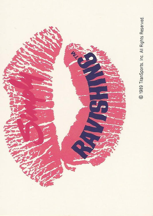 WWF Classic Trading Cards 1990 Rick Rude No.141 trading card PW Catalog