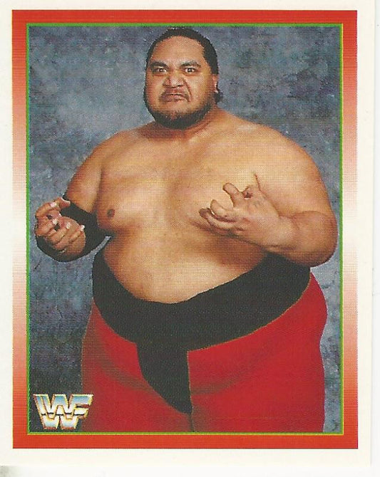 WWF Merlin Stickers 1995 Yokozuna #141