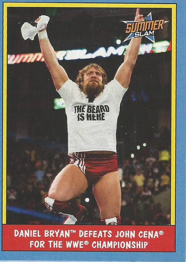 WWE Topps Heritage 2017 Daniel Bryan #41