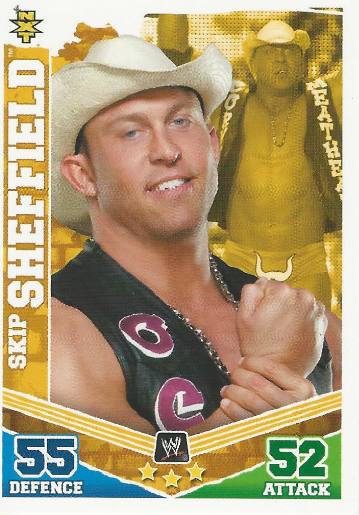 WWE Topps Slam Attax Mayhem 2010 Skip Sheffield Ryback NXT #141