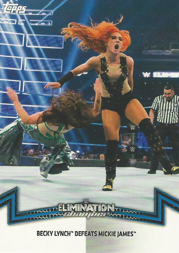 WWE Topps Women Division 2018 Becky Lynch SDL-1 trading card PW Catalog
