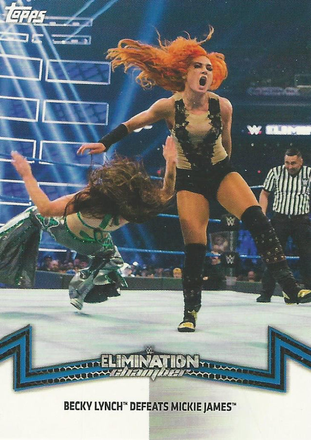 WWE Topps Women Division 2018 Becky Lynch SDL-1 trading card PW Catalog