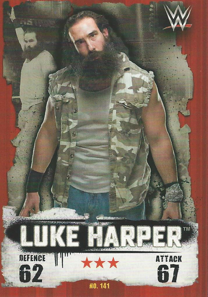 WWE Topps Slam Attax Takeover 2016 Luke Harper #141