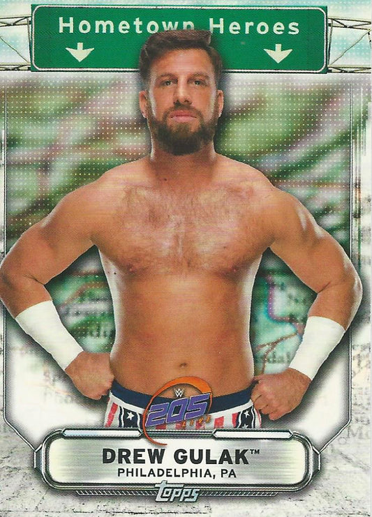 WWE Topps Raw 2019 Drew Gulak HH-42 trading card PW Catalog