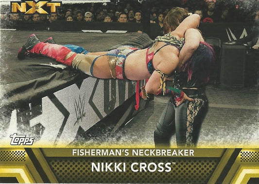 WWE Topps Then Now Forever 2017 Nikki Cross #F41