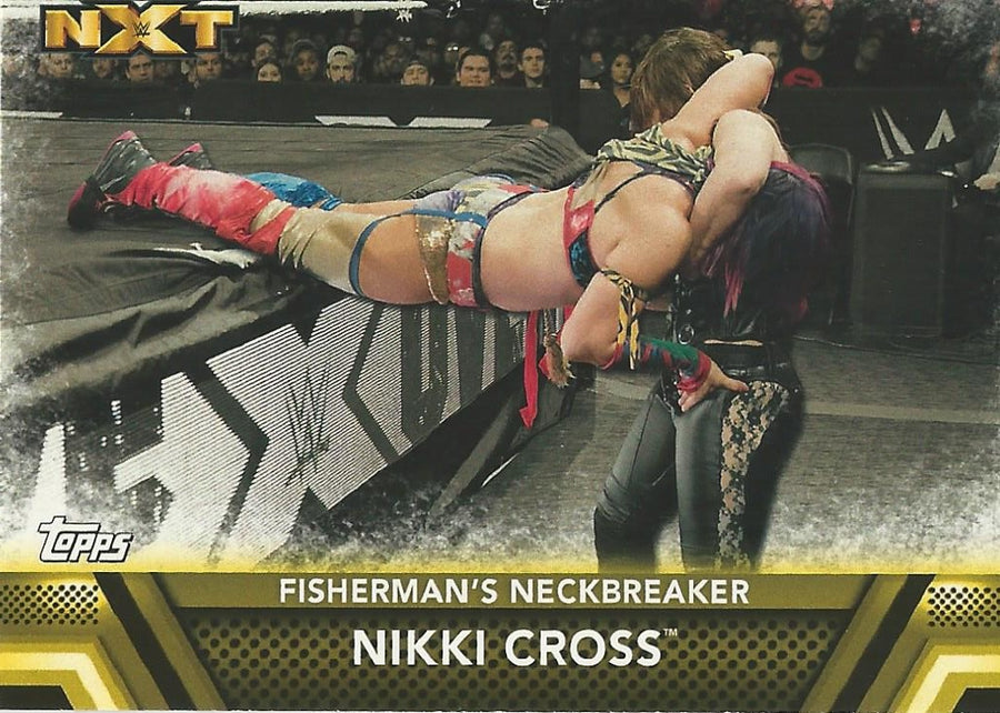 WWE Topps Then Now Forever 2017 Nikki Cross #F41