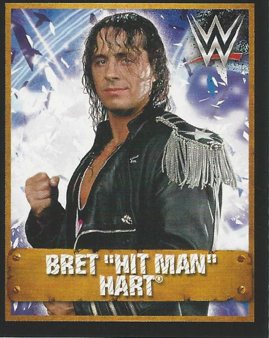 WWE Topps Stickers 2017 Bret Hart #141