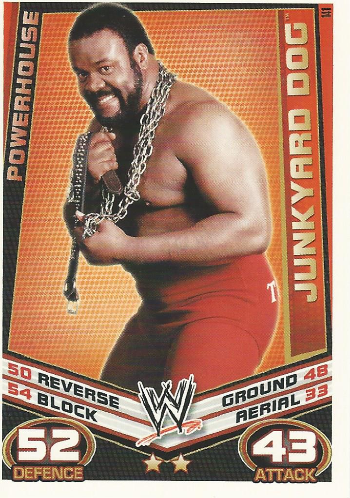 WWE Topps Slam Attax Rebellion 2012 Junkyard Dog #141