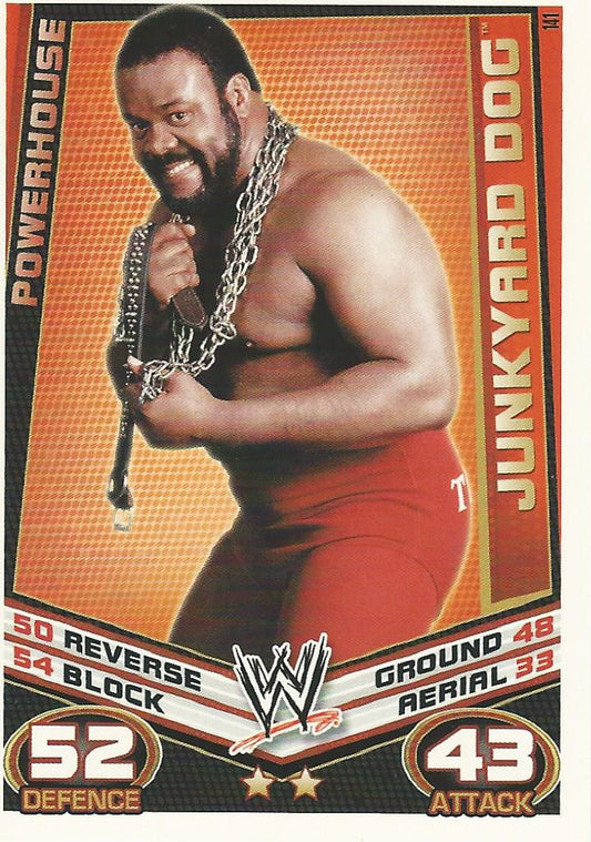 WWE Topps Slam Attax Rebellion 2012 Junkyard Dog #141
