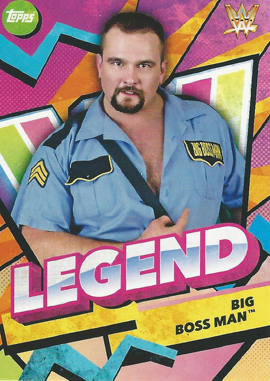 Topps WWE Superstars 2021 Big Boss Man #141
