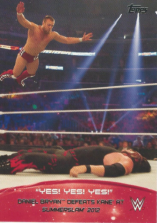 WWE Topps 2015 Daniel Bryan 1 of 10 trading card PW Catalog
