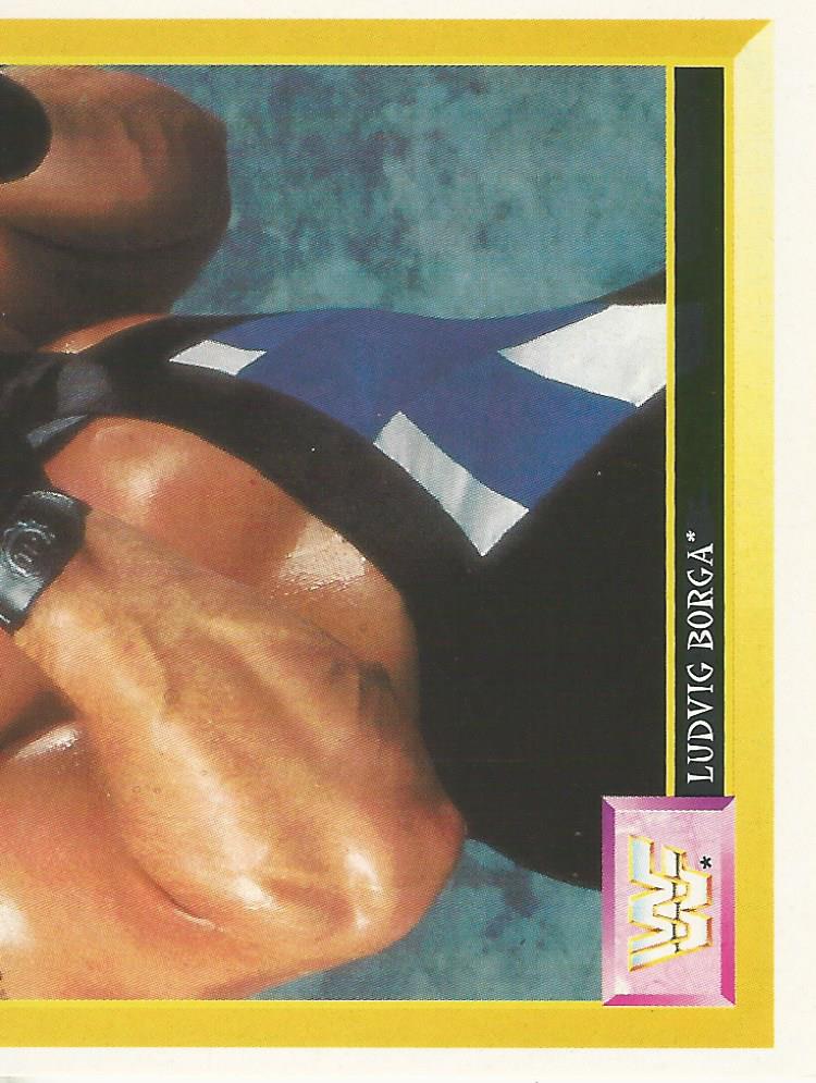 WWF Merlin Sticker 1994 Ludvig Borga #141