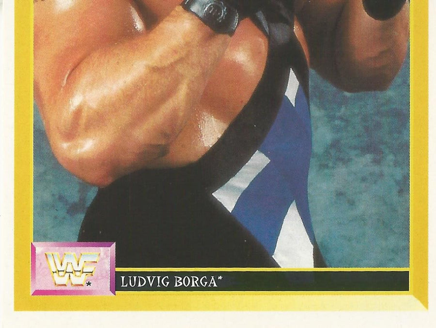 WWF Merlin Sticker 1994 Ludvig Borga #141