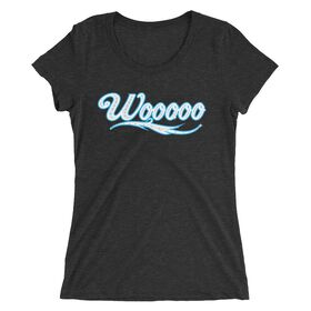 Charlotte Flair "WOOOOO" Women's Tri-Blend T-shirt