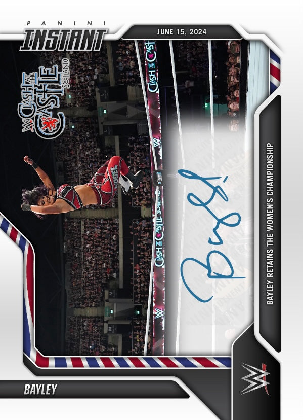 Bayley – Bayley Retains the Women’s Championship trading card PW Catalog