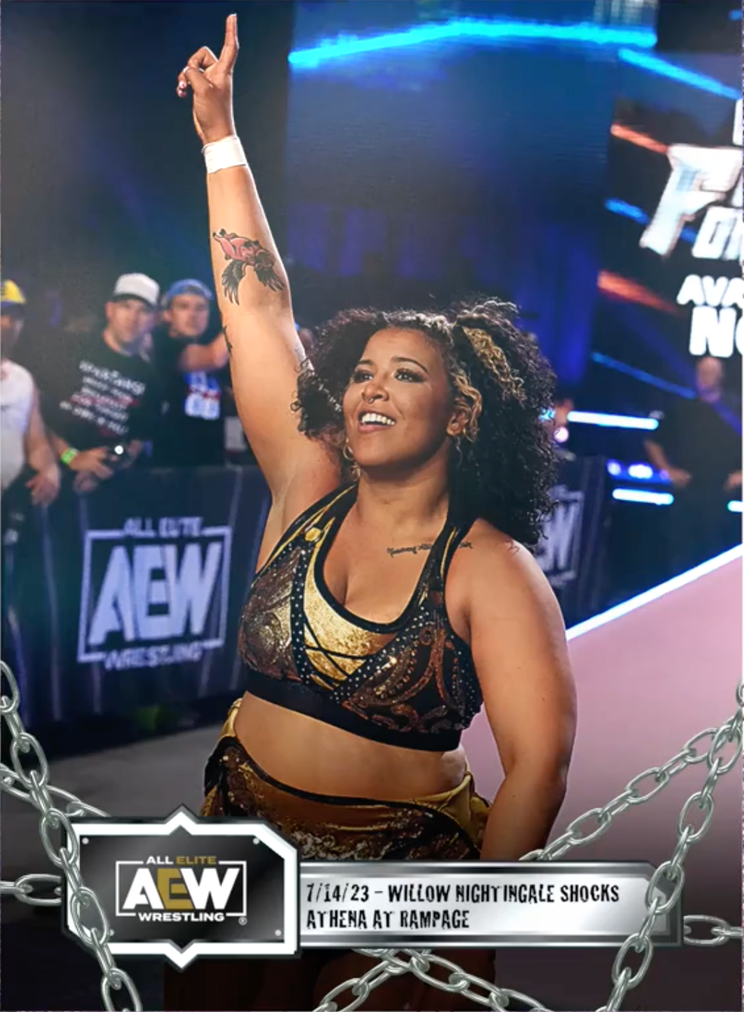 7/14/23 – Willow Nightingale – Willow Nightingale Shocks Athena at Rampage