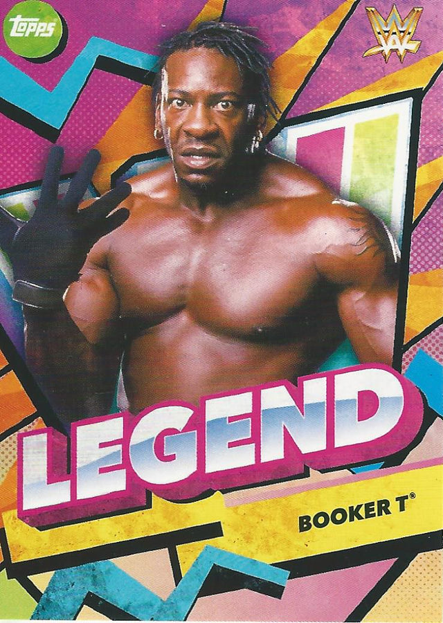 Topps WWE Superstars 2021 Booker T #142