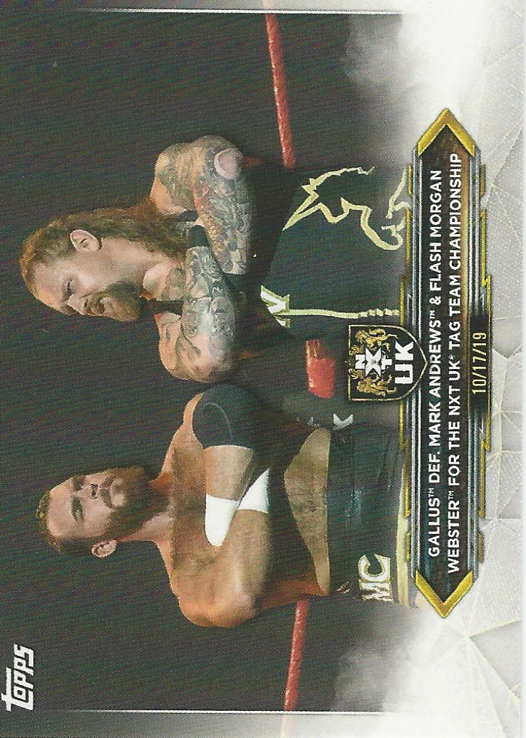 WWE Topps NXT 2020 Gallus #42