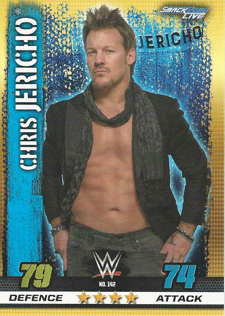 WWE Topps Slam Attax 10th Edition 2017 Chris Jericho #142