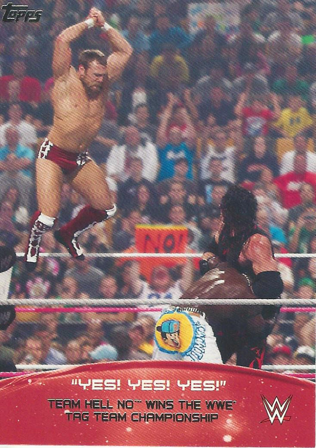 WWE Topps 2015 Daniel Bryan 2 of 10 trading card PW Catalog