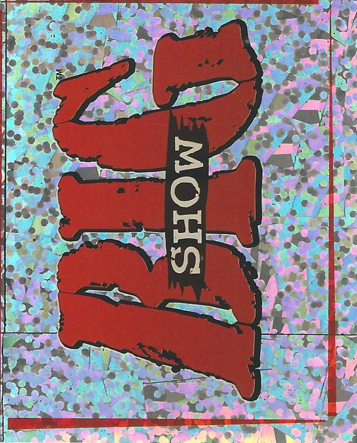 WWF Smackdown Stickers 2000 Big Show Foil #142