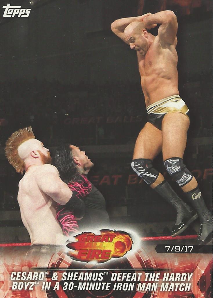 WWE Topps Road to Wrestlemania 2018 Cesaro #42