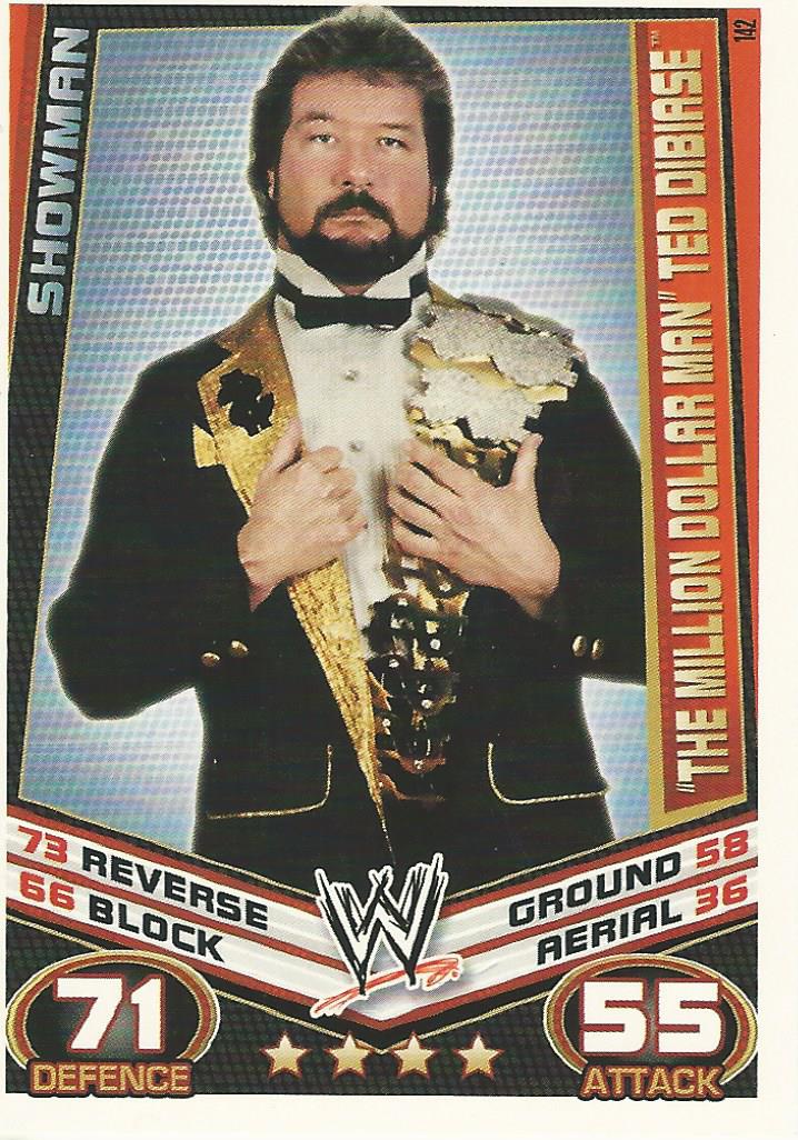 WWE Topps Slam Attax Rebellion 2012 Million Dollar Man Ted Dibiase #142