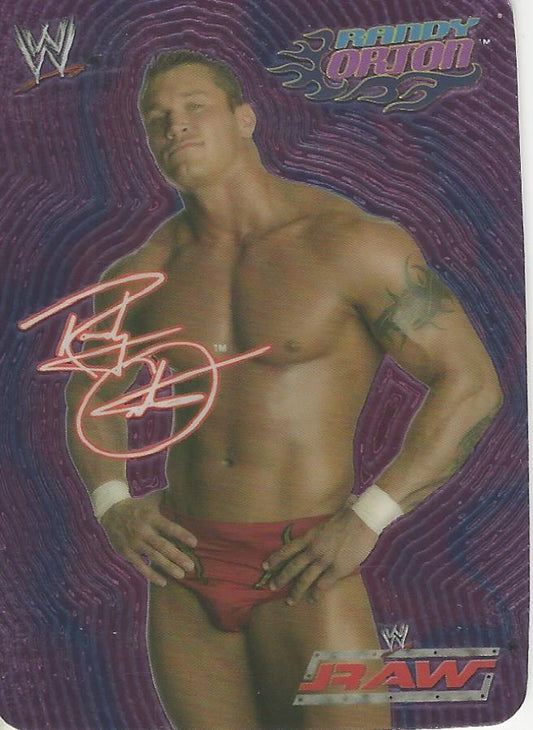 WWE Smackdown 2004 Tesla Randy Orton Foil #17