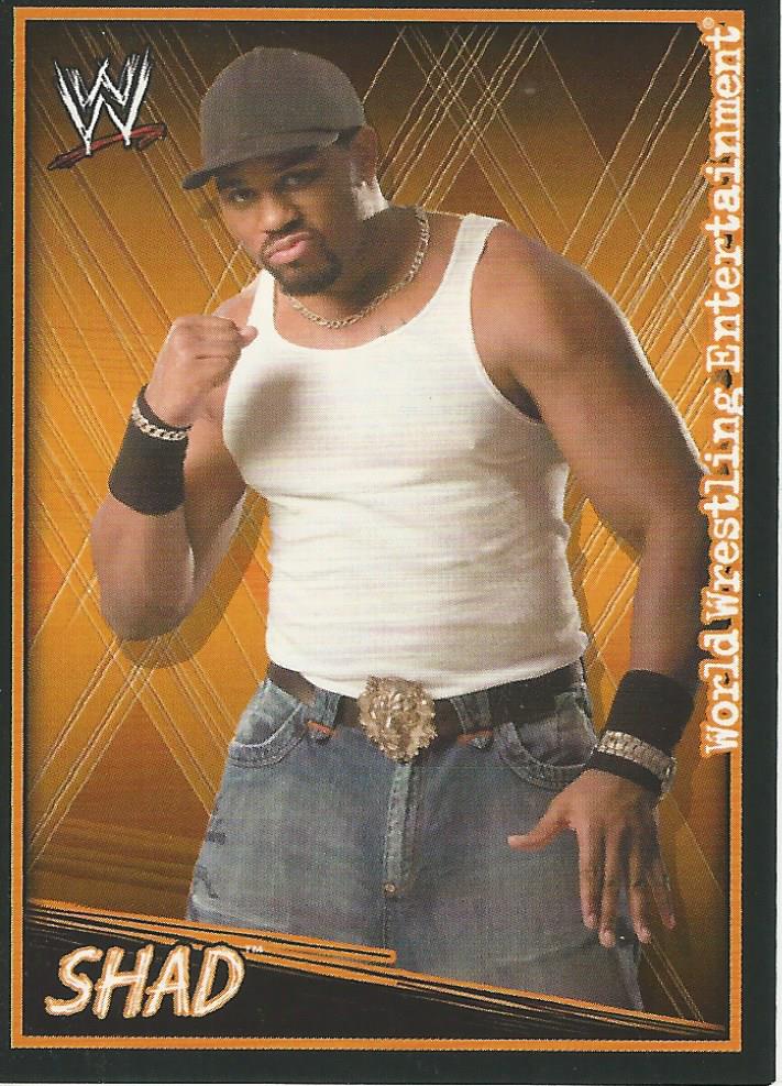 WWE Topps Superstars Uncovered 2007 Sticker Shad #142