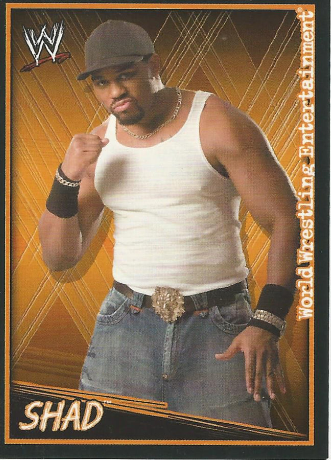 WWE Topps Superstars Uncovered 2007 Sticker Shad #142
