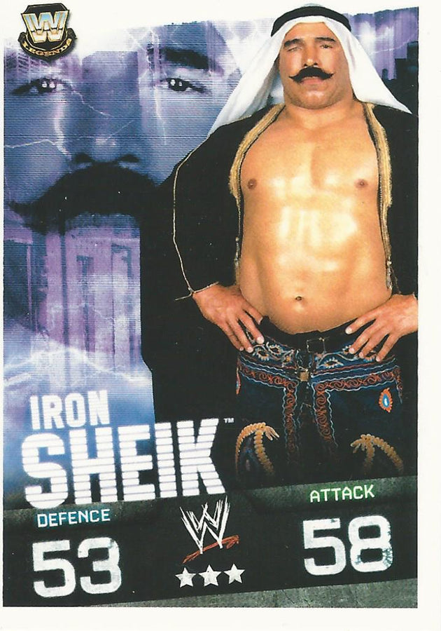 WWE Topps Slam Attax Evolution 2010 Iron Sheik #142