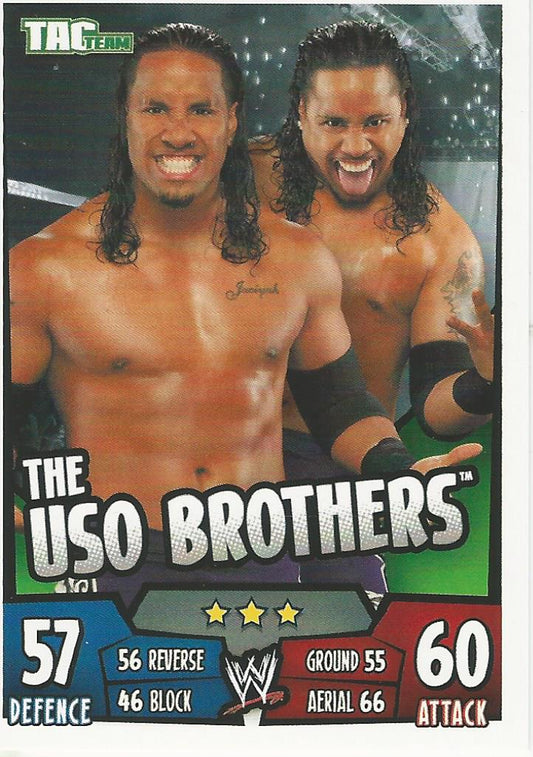 WWE Topps Slam Attax Rumble 2011 Usos #142