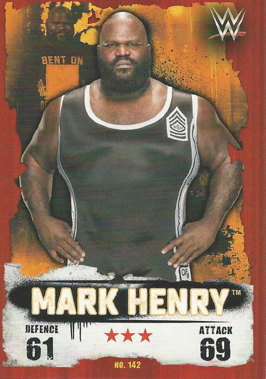 WWE Topps Slam Attax Takeover 2016 Mark Henry #142